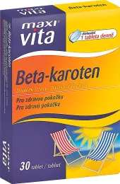 Doplněk stravy Beta-karoten MaxiVita