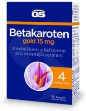 Doplněk stravy Betakaroten gold s měsíčkem a šafránem 15 mg GS