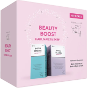 Doplněk stravy Biotin Beauty Boost Strong & Biotin Collagen Vitabalans - dárkové balení