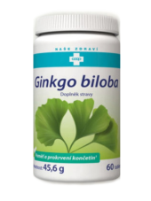 Doplněk stravy Ginkgo Biloba Coop
