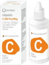 Doplněk stravy kapky Ovonex vitamin C 500 Pure Way