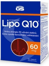 Doplněk stravy koenzym Lipo Q10 60 mg GS