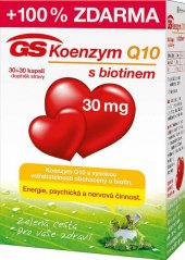 Doplněk stravy Koenzym Q10 30 mg GS