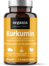 Doplněk stravy Kurkumin Organis