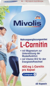 Doplněk stravy L-Carnitin Mivolis