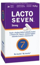 Doplněk stravy laktobacily Lactoseven Strong Vitabalans
