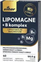 Doplněk stravy Lipomagne + B Komplex Kings Vitar