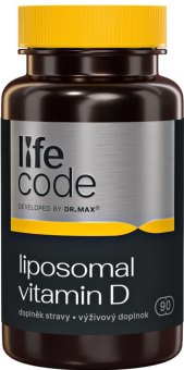Doplněk stravy Liposomal Vitamín D Life Code by Dr.Max