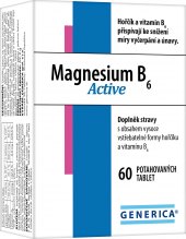 Doplněk stravy Magnesium B6 Active Generica