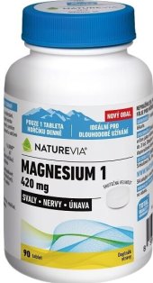 Doplněk stravy Magnesium NatureVia