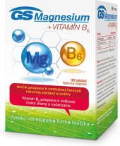 Doplněk stravy Magnesium + vitamin B6 GS