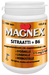 Doplněk stravy Magnex Citrate +B6