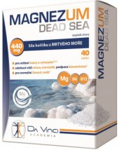 Doplněk stravy Magnezum Dead Sea Da Vinci Academia