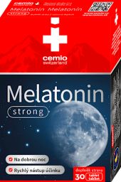 Doplněk stravy Melatonin Strong Cemio
