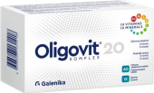 Doplněk stravy Vitamíny Oligovit 20 komplex Galenika