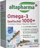 Doplněk stravy Omega - 3 Altapharma