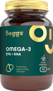 Doplněk stravy Omega-3 EPA+ DHA Beggs