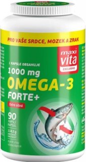 Doplněk stravy Omega 3 Forte + MaxiVita