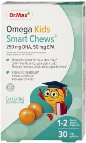 Doplněk stravy Omega Kids smart chews želé Dr. Max