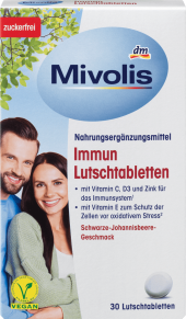 Doplněk stravy pastilky Immun Mivolis