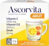 Horký nápoj pro podporu imunity Ascorvita Akut