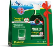 Doplněk stravy rybí olej Omega 3 Möller's - Dárkové balení