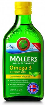 Doplněk stravy rybí olej Omega 3 Möller's