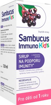 Doplněk stravy sirup Immuno Kids Sambucus