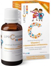 Doplněk stravy tekutý Junior Vitamín C Lipo-C-Askor