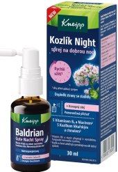 Doplněk stravy ve spreji Kozlík na spaní Kneipp