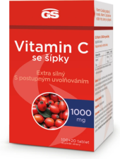 Doplněk stravy Vitamin C 1000 se šípky GS