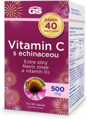 Doplněk stravy Vitamin C 500 s echinaceou GS