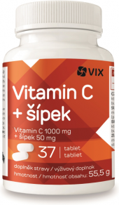 Doplněk stravy Vitamin C + šípek VIX
