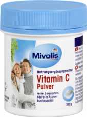 Doplněk stravy Vitamín C v prášku Mivolis