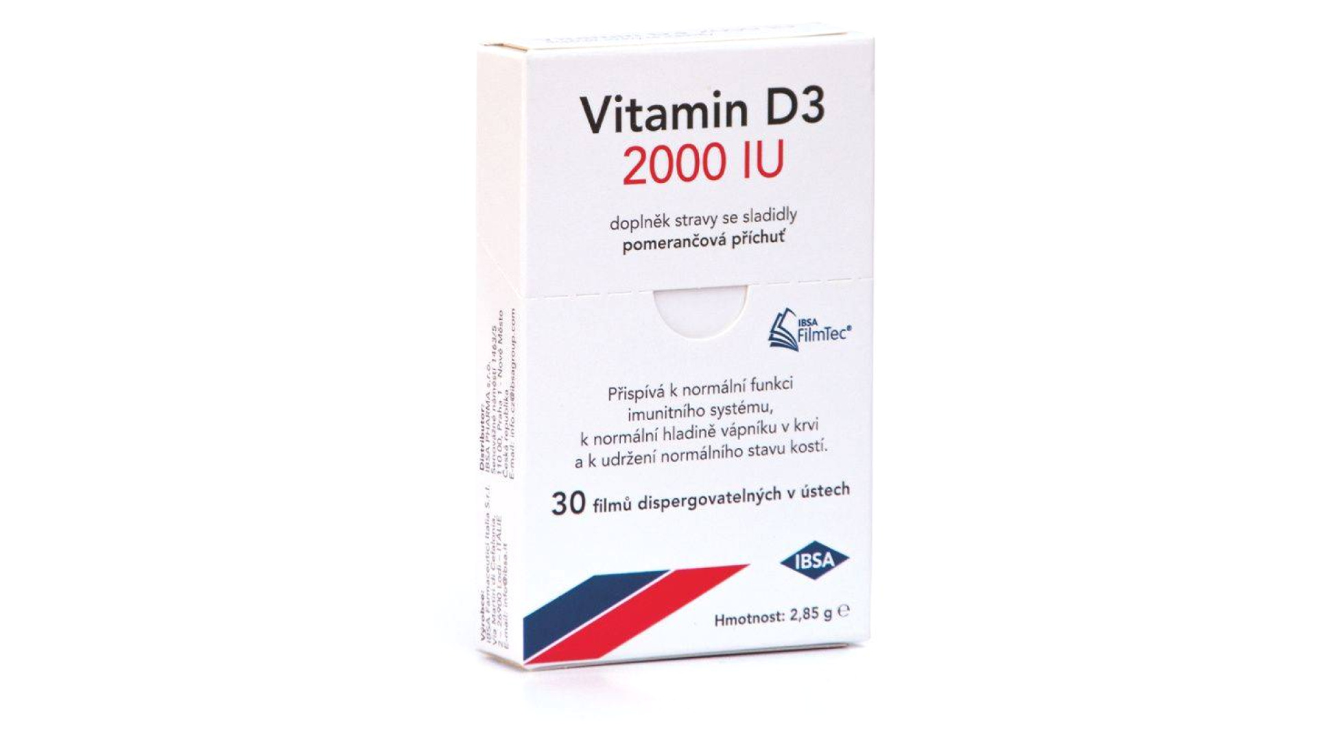 Doplněk stravy Vitamín D3 2000 IU IBSA levně Kupi.cz