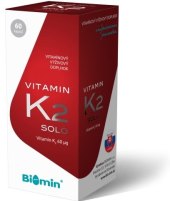 Doplněk stravy vitamin K2 Solo Biomin