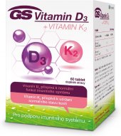 Doplněk stravy Vitamín K2+D3 GS