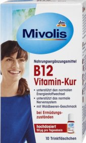 Doplněk stravy Vitamínová kúra B12 Mivolis