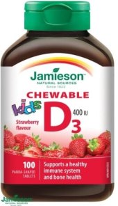 Doplněk stravy Vitamíny D3 Kids Jamieson