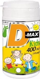 Doplněk stravy žvýkací tablety vitamín D-Max Kids Vitabalans