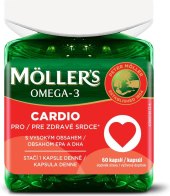 Doplňky stravy Cardio Omega 3 Möller's