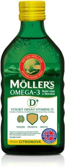 Doplňky stravy Omega 3 D+ Möller's