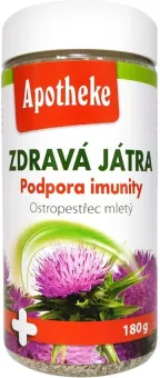 Doplňky stravy Zdravá játra Ostropestřec Apotheke