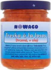 Drcená treska a la losos v oleji Nowaco