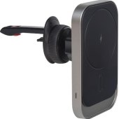 Držák telefonu do auta magnetický s bezdrátovým nabíjením
