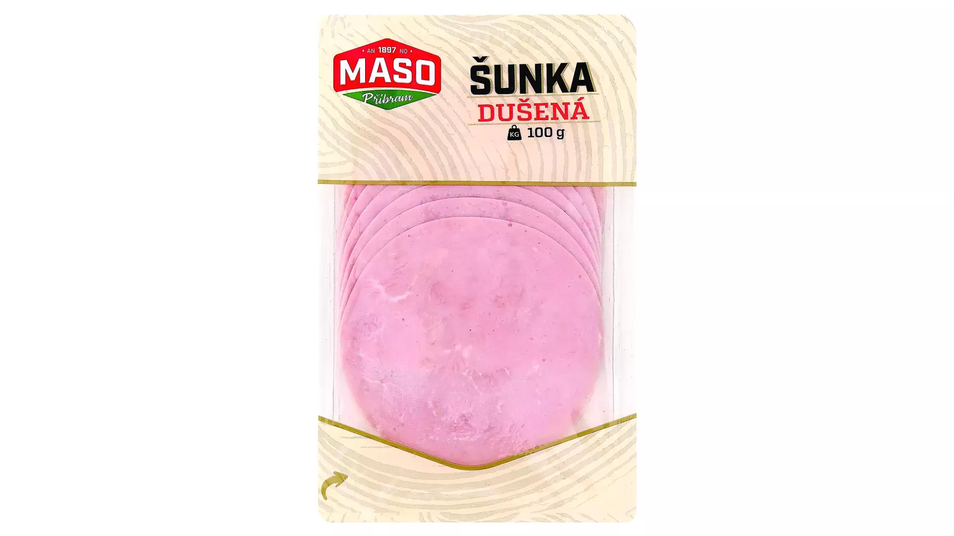 Dušená šunka standard Maso Příbram v akci levně | Kupi.cz