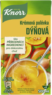 Dýňová krémová polévka Knorr