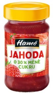 Džem se sníženým obsahem cukru Hamé