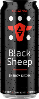 Energetický nápoj Black Sheep