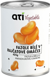 Fazole bílá v omáčce Ati Vegetable